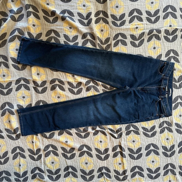 Lands End women's jeans, size 18, straight leg, medium blue - Picture 6 of 8